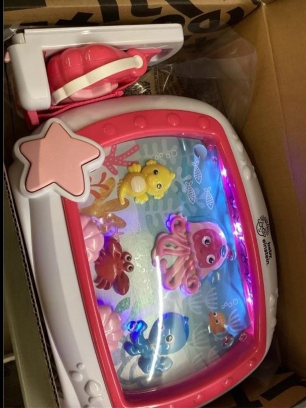 Interactive Pink Ocean Light-Up Playset for Kids